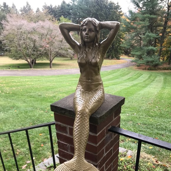 Midcentury Mermaid Sculpture - Picture 2 of 16